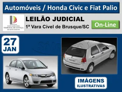 LOTE 001 - Automóveis